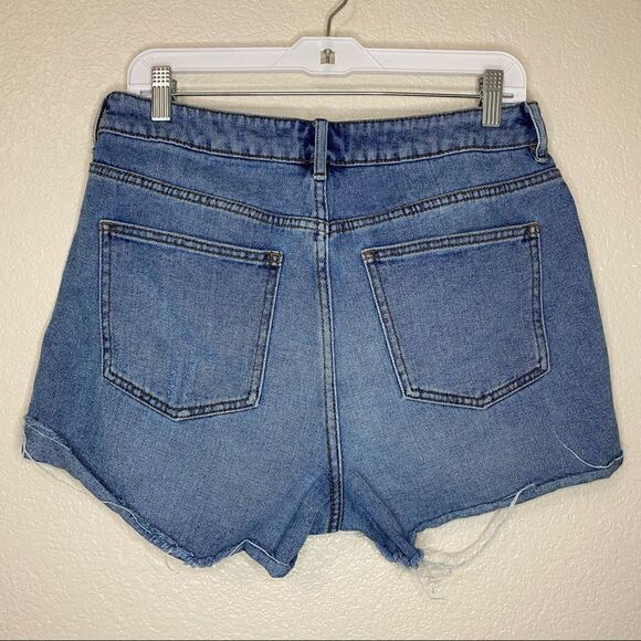 Pacsun Womens Size 30 Slightly Washed Distressed Mom Short - Picture 6 of 12